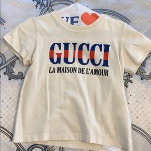 Baby Gucci shirt